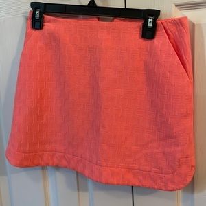 Pink Topshop mini skirt